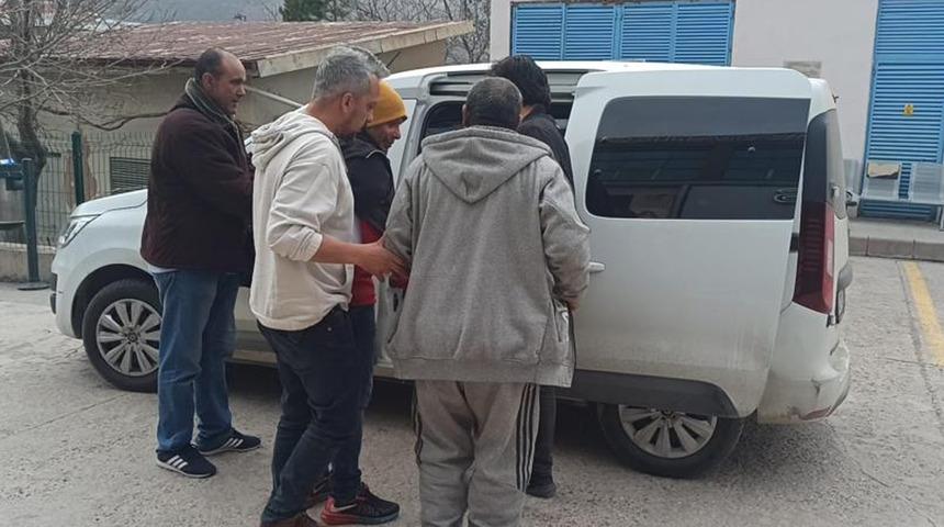 Konya'da düzensiz göçmen operasyonu