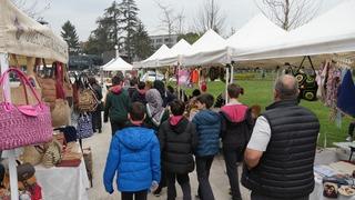 Sanat sokağı ‘sıfır atık’ teması ile açıldı