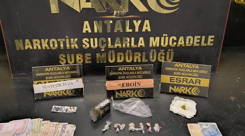 Antalya’da son 7 günde 37 şüpheli yakalandı, 19 şahıs tutuklandı