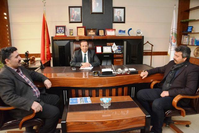 Dilovası MHP ilçe teşkilatı Başkan Toltar’ı ziyaret etti