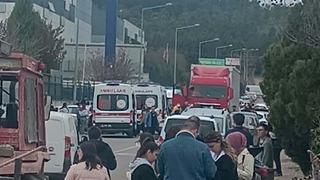 Yer: Balıkesir! Sızan amonyak gazından etkilenen 10 işçi tedaviye alındı