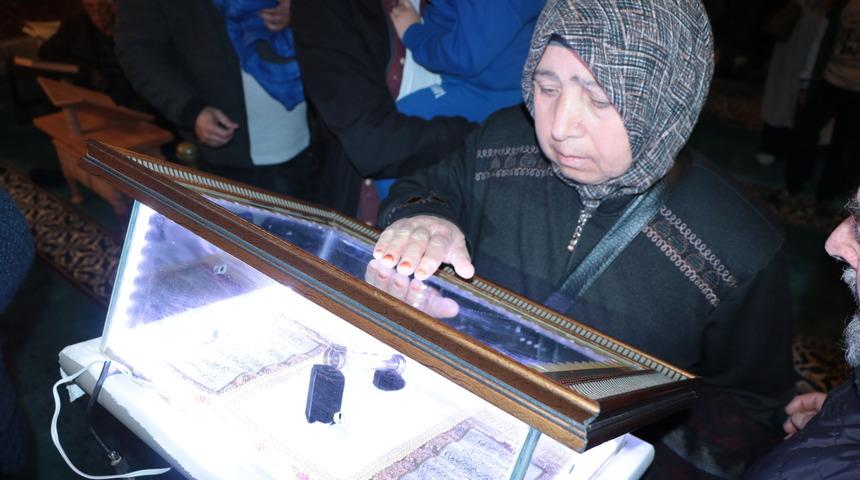 Yozgat'ta Kadir Gecesi dolayısıyla Sakal-ı Şerif ziyarete açıldı