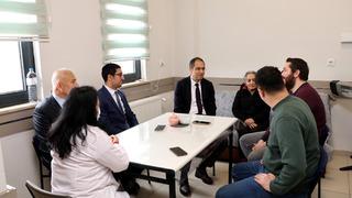 Erşan, Sarız Devlet Hastanesi'ni ziyaret etti