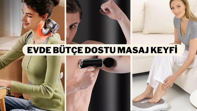 Günün yorgunluğunu unutturacak masaj aletleri Bahar Fırsatları'na özel indirimde