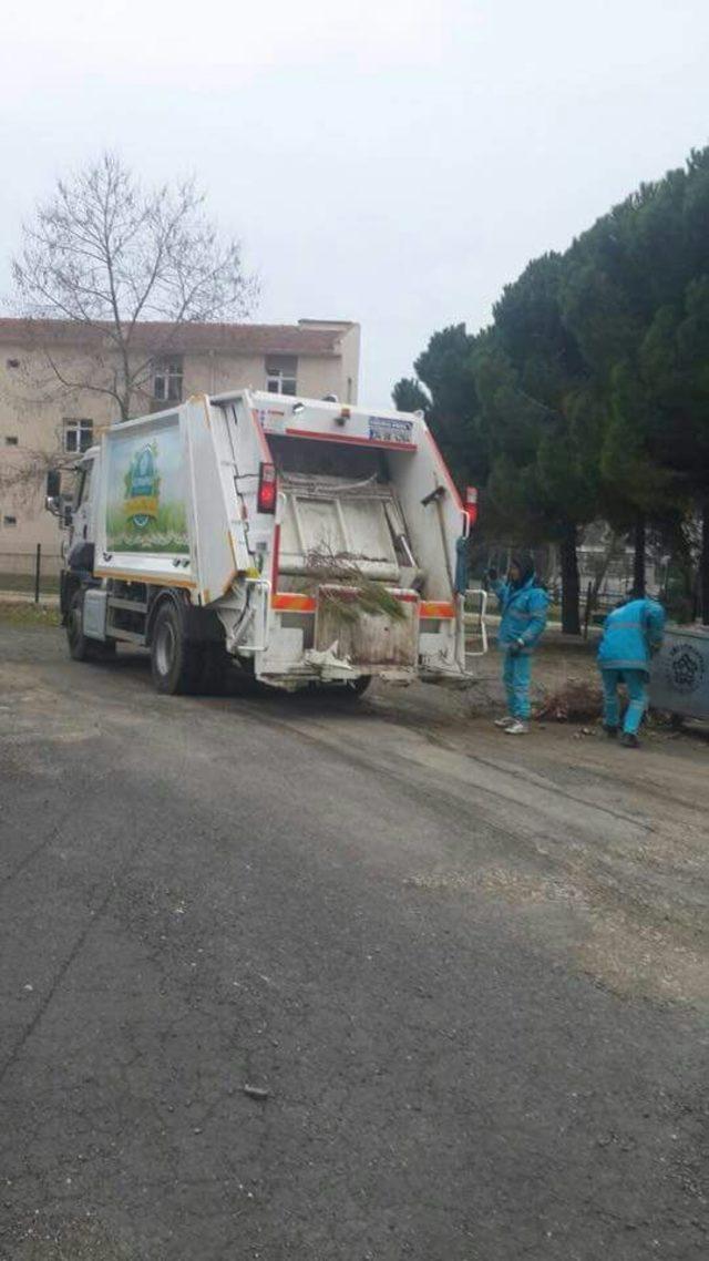 Süleymanpaşa Belediyesi okulları temizledi