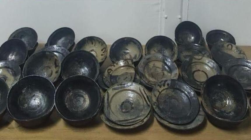 Tekirdağ'da teknede yapılan aramada ele geçirildiler! Tarihi eser niteliğinde oldukları değerlendiriliyor