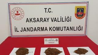 Aksaray'da uyuşturucu operasyonu! 2 zanlı tutuklandı