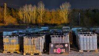 Sakarya'da kaçak akaryakıt operasyonu! 370 bin litre kaçak akaryakıt ele geçirildi