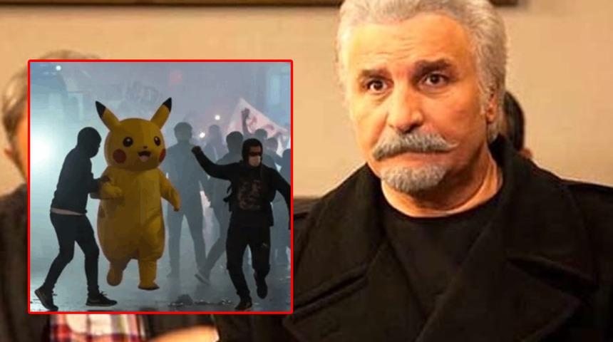 Ekmek Teknesi ile tanınan Hasan Kaçan eylemci Pikachu'ya sinirlendi: Bunların tamamı özel çalışılmış ajans işidir