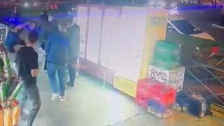 Eskişehir’de 2 grup arasında çıkan bıçaklı kavga kamerada