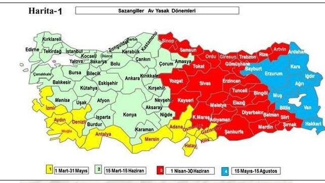 İç sularda av yasağı 1 Nisan'da başlıyor