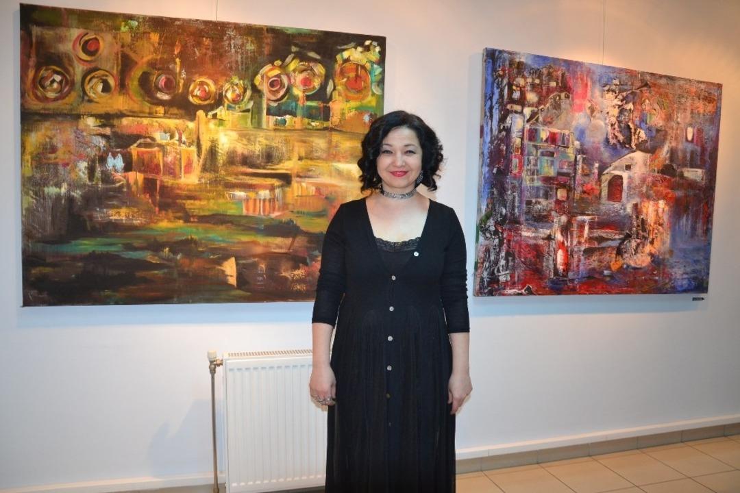 Gen&ccedil; ressamlardan muhteşem resim sergisi