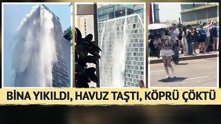 Son dakika: Myanmar'da büyük deprem! 7.7 ile sallandılar... Korkunç görüntüler: Köprü yıkıldı, havuzlar taştı, gökdelen çöktü... 