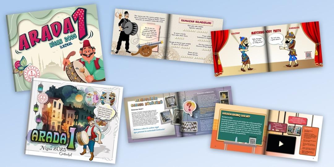 İlkokul ve Ortaokul öğrencilerine özel ara tatil dergisi: "Arada 1" yayında 2