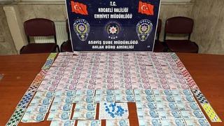 Kocaeli'de kumar oynayan 7 kişiye 64 bin 729 lira ceza kesildi, 17 bin 800 lira paraya el konuldu