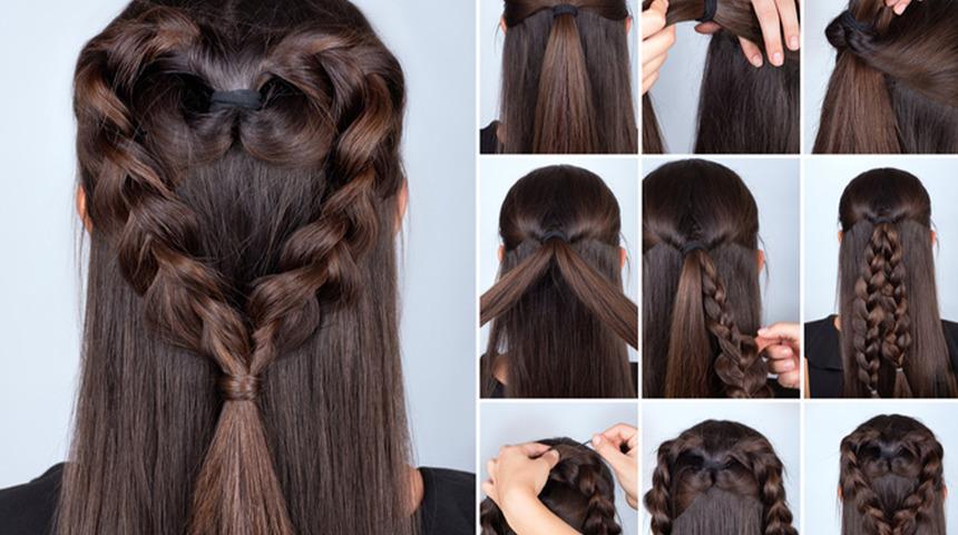 Hızlı ve havalı saçlar için 5 öneri! Kısa sürede saçlarını şekillendirmek için resimli tüyolar: Günün ve gecenin kraliçesi olacaksın...