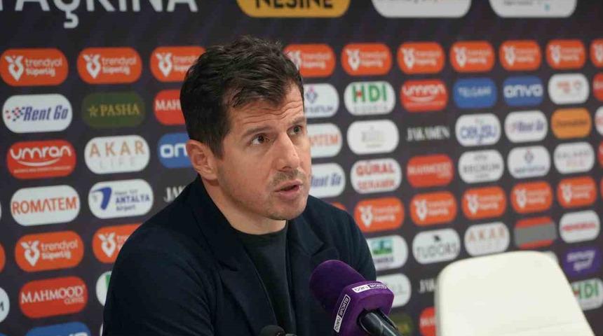 Antalyaspor Teknik Direktörü Emre Belözoğlu, kümede kalmak için şifreyi verdi!