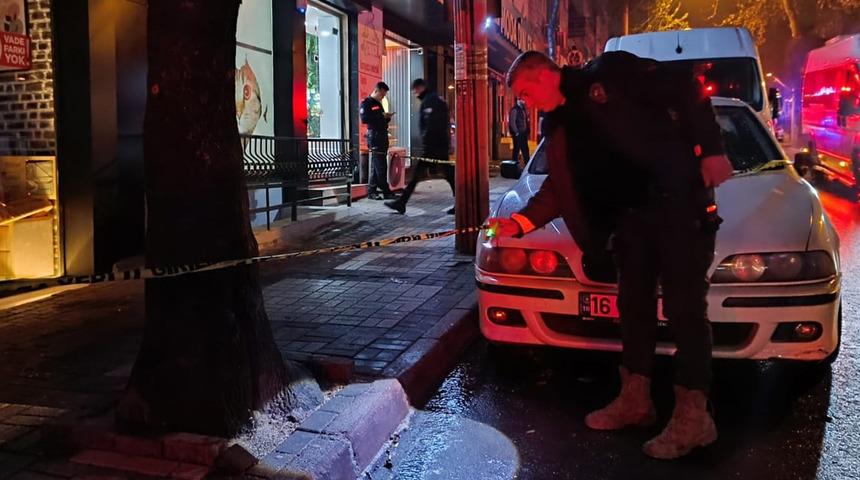 Bursa’da park halindeki otomobile ateş açan şüpheli mezarlıkta yakalandı