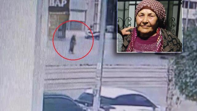 Bayram alışverişi yapmak için emekli maaşını çekmişti: Yaşlı kadını hayattan koparan kaza kamerada!
