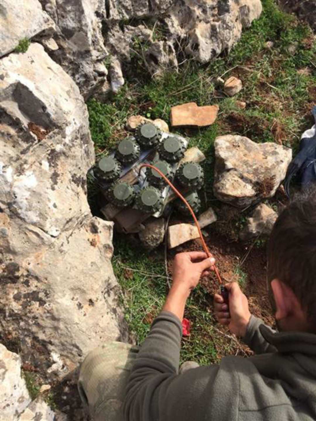 Afrin'de dikkat &ccedil;eken kareler