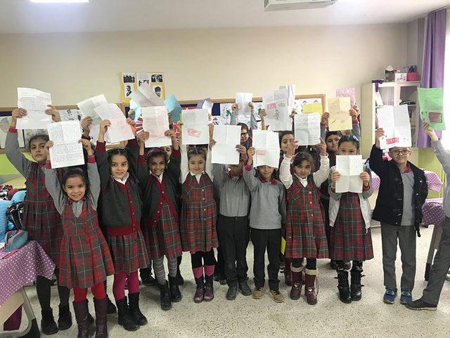 Miniklerden Afrin deki askerlere duygulandıran mektuplar 3