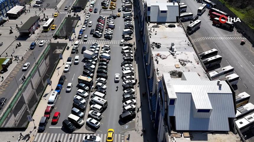 Büyük İstanbul Otogarı’nda bayram yoğunluğu