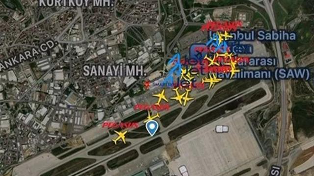 Hava trafiği birbirine girdi! Sabiha Gökçen Havalimanı apronunda tilki alarmı...