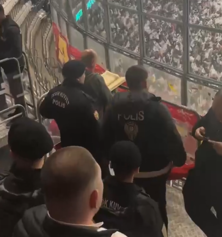 Beşiktaş-Galatasaray derbisi öncesi tribünlerde herkesi şaşırtan görüntü! Görenler dönüp bir daha baktı G3