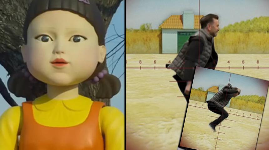 Beşiktaş'tan Squid Game göndermesi! Mourinho ile Okan Buruk'un kavgalı olduğu anları paylaştılar...