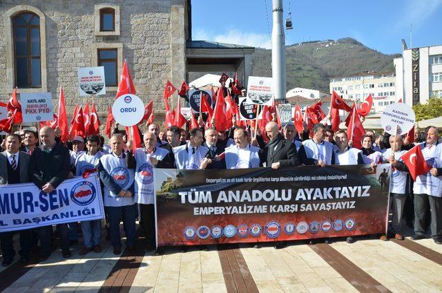 Memur-Sen’den Zeytin Dalı Harekatı’na destek