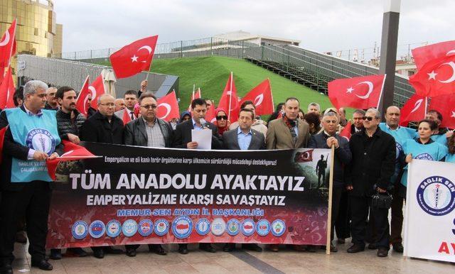 Aydın Memur-Sen’den Mehmetçiğe tam destek