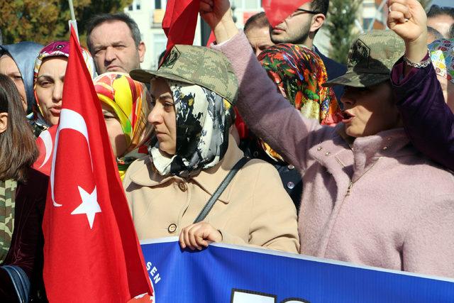 Tokat'ta Memur-Sen'den 'Zeytin Dalı Harekatı'na destek