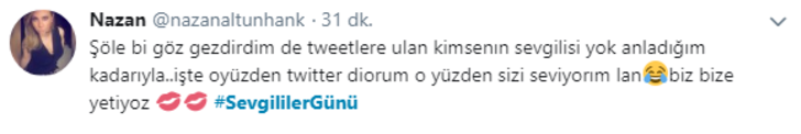 Güldüren 14 Şubat tweetleri G3