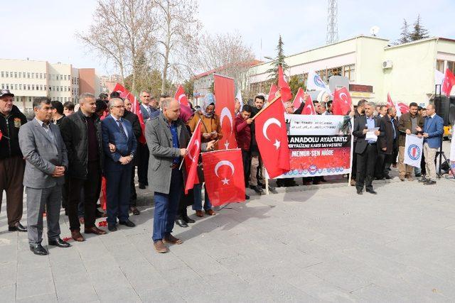 Memur Sen’den Mehmetçiğe dualı destek