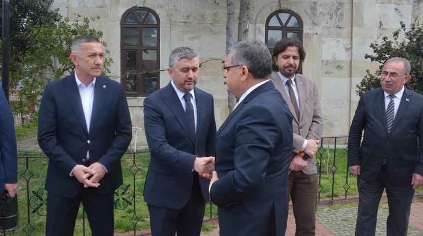 Sinop'ta protokol bayramlaşması gerçekleşti