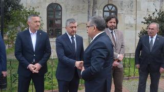 Sinop'ta protokol bayramlaşması gerçekleşti