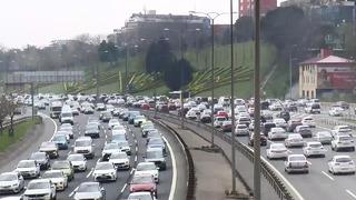 İstanbul bayramda da boş kalmadı! Trafik yoğunluğu yüzde 81'e çıktı