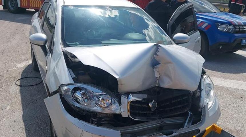 Balıkesir'de kaza: 1 yaralı