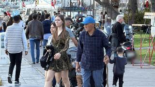 Bodrum'da bayram yoğunluğu! Akın ettiler