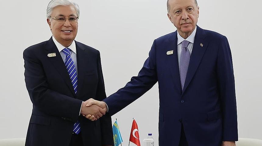 Cumhurbaşkanı Erdoğan, Kazakistan Cumhurbaşkanı Tokayev ile telefonda görüştü
