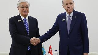 Cumhurbaşkanı Erdoğan, Kazakistan Cumhurbaşkanı Tokayev ile telefonda görüştü