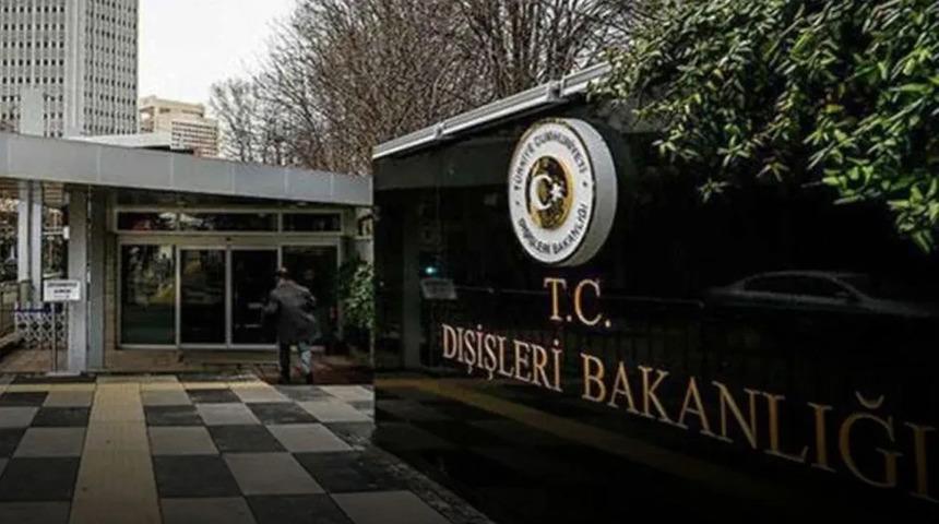 Dışişleri Bakanlığı&rsquo;ndan İsrail'e sert tepki!