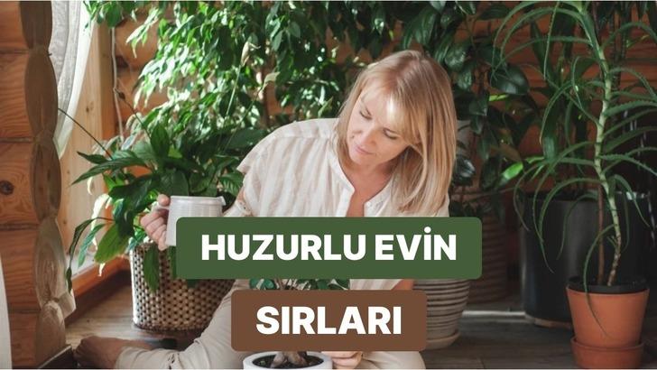 Evini daha huzurlu bir yere dönüştürmenin yolu bu maddelerden geçiyor!
