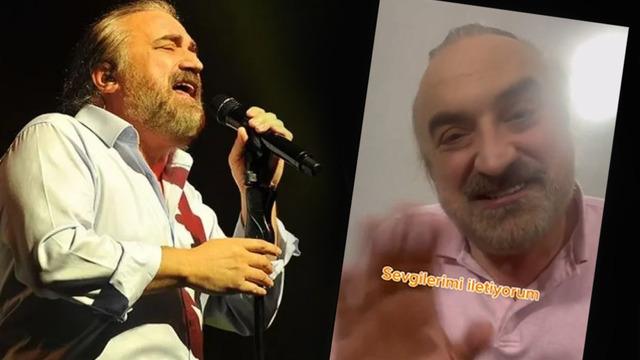 Veda gibi son görüntüsü... Konserden hemen önce kuliste kaydedilmiş! Volkan Konak kameraya böyle el sallamış: Sevgi ve ışıkla kalın