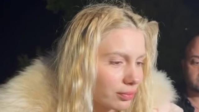 Aleyna Tilki Volkan Konak’ın vefat ettiği hastanede... Konuşmakta zorlandı