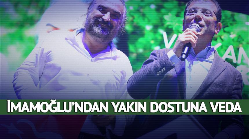 İmamoğlu acı haberi cezaevinde aldı! Yakın dostu Volkan Konak'a böyle veda etti