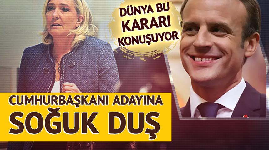 Le Pen'e soğuk duş! Cumhurbaşkanı adaylığı tehlikeye düştü: "Yolsuzluktan" suçlu bulundu