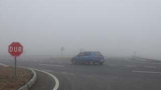 Tekirdağ'da sis etkili oldu! Görüş mesafesi 40 metreye kadar düştü