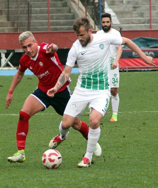 Zonguldak Kömürspor - SBS İnşaat Kırklarelispor: 0-1