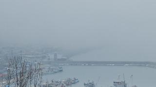 Zonguldak’ta sis etkili oldu